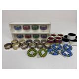 Pier 1 Imports/Xochi+ Napkin Ring Assortment|34 pc