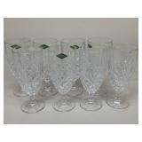 Shannon Crystal Iced Tea Glasses|8 pc
