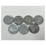 Buffalo Nickels / 7 pc
