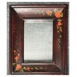 Mirror in Hand Painted Frame