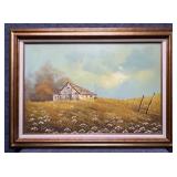 Original Oil Painting on Canvas Signed Garrett