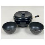 Joyce Chen Bowl & Stoneware Bowls / 3 pc