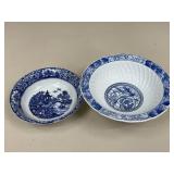 Blue & White Bowls / 2 pc