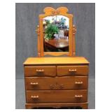 Virginia House Maple Chest w/Mirror