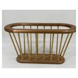 Wooden Magazine Rack