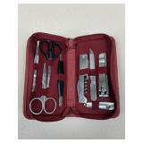 Fossil Leather Manicure Set