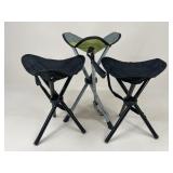 Collapsible Travel Chairs / 3 pc
