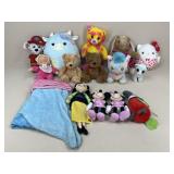 Stuffed Animals & Blanket Tail / 15 pc