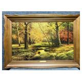 "Palette of Autumn" Vintage Print by Robert Wood