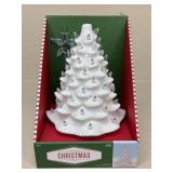 Lighted Ceramic Christmas Tree NIB