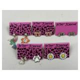 Betsy Johnson Earrings / 5 pairs