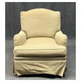 Beacon Hill Skirted Arm Chair on Casters