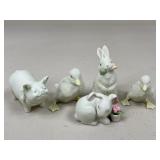 Dept 56 Easter Figures / 5 pc
