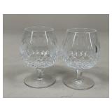 Pair Of Waterford "Colleen" Brandy Snifters