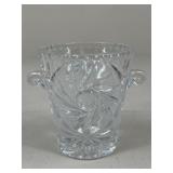 Crystal "Pinwheel" Ice Bucket