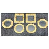 6/PC Small Wall Mirrors