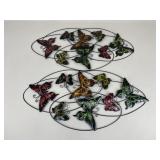 Pair Of Metal Butterfly Wall Decor