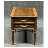 2 Drawer End Table