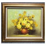 Original Oil Painting on Canvas Signed Hilda Gregg