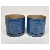 Pair Of Better Home & Gardens Ceramic Planters