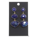 Sterling Silver Sapphire Earrings