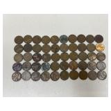 Wheat Tail Pennies / 50 pc