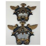 Pair Of Egyptian Style Mirrors