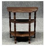 Small 3-Tier Console Table