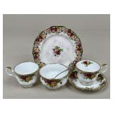 Royal Albert " Old Country Roses" China / 5 pc