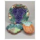 Fitz & Floyd Plates & Bowl|3 pc
