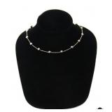 14k Gold Pearl Neckace