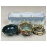 Stoneware Dishes / 5 pc