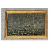 Large Mirror w/Gold Vein Design