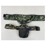 Camouflage Belts & Water Bottle / 2 pc