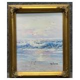 Original Oil Painting on Canvas Signed G. Lucas