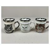 Cats By Nina Mugs / 3 pc