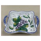 Handpainted Ceramic Dish