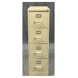 Metal 4 Drawer Filing Cabinet