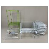 Wire Shelves & Organizers / 12 pc