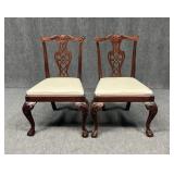 Chippendale Style Ball & Claw Dining Chairs