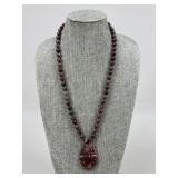 Jasper Beaded Necklace