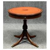Pedestal Table w/ Drawer