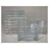 Acrylic Make-Up Organizers|5pc