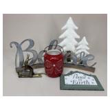 Christmas Decor Assortment|6 pc
