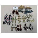 Costume Earrings / 15 pairs