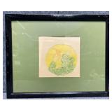 "Flight" Vintage S/N Etching by M. Isaacs
