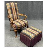 Arm Chair w / Ottoman