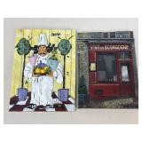 Chiu Tak Hak & Joanna Resin 3D Wall Plaques|2 pc