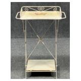Metal Bathroom Table