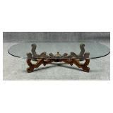 Coffee Table w/ Glass Top